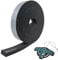 Armaflex original XG Kautschuk Streifen Zuschnitt + Scorprotect® Duftbaum (schwarz, 25 mm selbstklebend x 5 cm x 4 m)