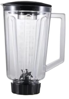 Recipiente for batidora, compatible con Hamilton Beach 6126/HBB908CE/HBB908-UK. Vaso de repuesto for batidora.
