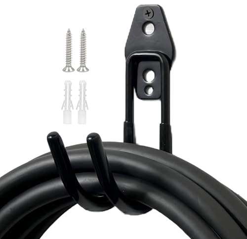 Cable Mount - EV Charger Holder | Charging Cables Retractor, Electric Vehicle Chargings Station Accessories Phev Chargers Tidy Hook Wall Connector Mounts Universal