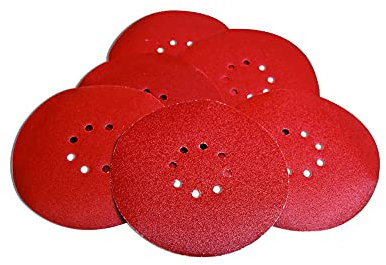 Evolution Power Tools 078-0092 Sanding Discs - 180 Grit Pack (6 Set), Rot