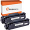 Bubprint 2 Toner kompatibel als Ersatz für HP CF230X 30X für Laserjet Pro M203 M203dn M203dw M220 Series MFP M227fdn M227fdw M227sdn 3.500 Seiten Schwarz / Black
