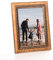Cadre Photo en Bois Style Baroque pour Photos 15x21 cm - Cadre Doré en Verre pour De Beaux Souvenirs | Cadre Photo Autoportant pour Affichage Mural & de Table, Format Vertical & Horizontal