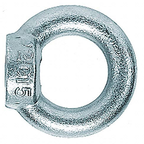 Upat Ringmutter URI M8, 20 Stück, Die Ösenbefestigung für alle Dübel mit Gewindebolzen.