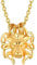 GoldChic Jewelry Gold Leonis Necklace For Women, Gold Chain With Leo Star Sign Pendant 12 Zodiac Gifts For Girlfriends