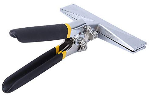 Sheet Bending Pliers,6inch Multifunctional Seaming Pliers Straight Metal Former Bender Hand Bending Tool With Non-Slip Handle for Bending Flattening