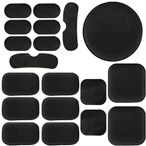 Yzpacc Universal Airsoft Helm Pads, Taktische Helm Ersatz Schaumstoff Polsterung, Helmpolster Motorradhelm, Fahrrad Zubehörmatten für ACH FMA USMC PASGT