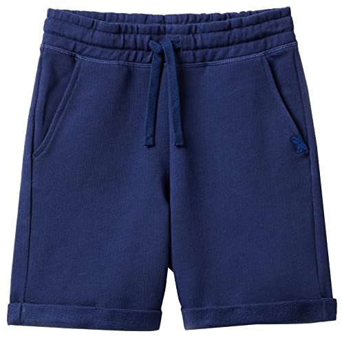 United Colors of Benetton Bermuda 3J68C901G Shorts, Blau 252, KL Kinder, Blau 252, 160 cm
