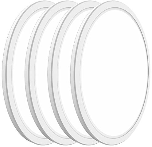 slochi 24W LED Deckenleuchte Dimmbar mit Fernbedienung, 25cm RGB Farbwechsel Deckenlampe,3200LM 4000K Farbtemperatur LED Lampen Deckenlampen für Kinderzimmer Schlafzimmer Wohnzimmer Badezimmer