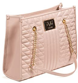19V69 ITALIA Elenar Gold pour Femme, Sac Cabas, Vieux Rose, 35 cm x 27 cm x 13 cm