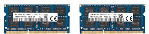2 x DDR3L 8 GB 1600 MHz 1,35 V PC3L RAM per computer portatile, moduli di memoria per computer portatile, compatibile con 16 chip a doppio lato e doppio canale