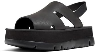 Camper Women's Oruga Up K200848 Sandal, Black 012, 41 EU