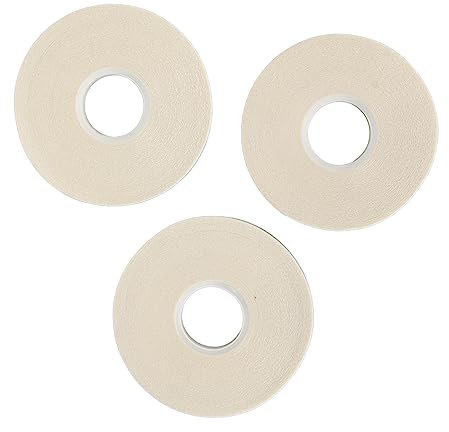 Ruban Adhésif Double Face Soluble dans L'eau de 1/4 Pouce, 3 Rouleaux de 16 Mètres Chacun, Ruban à Coudre, Ruban à Coudre, Ruban Adhésif Double Face pour L'artisanat de Bricolage