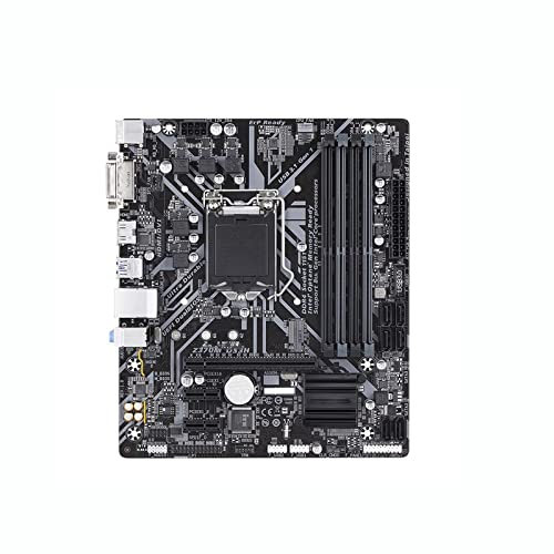 Taygate Carte mère d'ordinateur Fit for Gigabyte Z370m Ds3h Pc Carte Mère DDR4 PCI-E 3.0 LGA 1151 Z370 USB3.1 64GB Micro -AX Main De Bureau