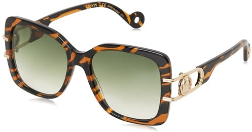 Lanvin LNV624S 236 Tiger Sunglasses Woman Acetato, Square, 53