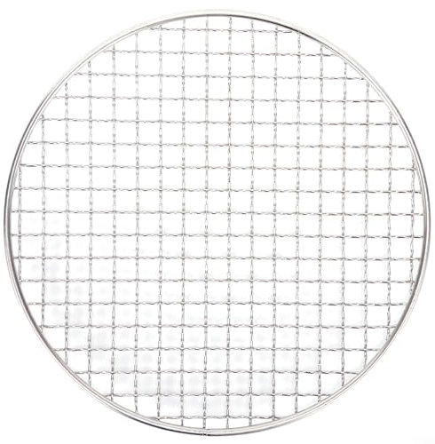 Rundes Grillgitter 15–38 cm, Edelstahl-Grillnetz, Mehrzweck-Grillrost, Tablett, Edelstahl, Kreuz, rund, Dampfkühlgitter (305 mm)