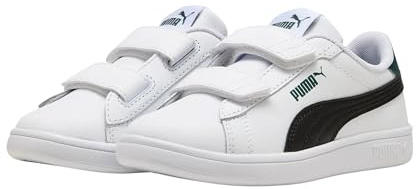 PUMA Kids Unisex Smash 3.0 Leather V Sneakers
