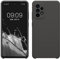 kwmobile Hülle kompatibel mit Samsung Galaxy A52 / A52 5G / A52s 5G Hülle - Silikon Handy Case - Handyhülle weiche Oberfläche - kabelloses Laden - Dunkelgrau