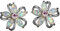 aaSccex Silver Earrings For Women Hoops Flat Back Earrings Diamond Cubic Zirconia Stud Earrings Silver Earrings Dangling Sterling Silver Stud Hypoallergenic Earrings Girls Women’S Jewellery