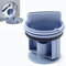 Washing Machine Drain Outlet Seal Cover, Blue Replacement Drainage Pump Plug Washer Repair Part Fit for Siemens Bosch WM1095/1065 WD7205