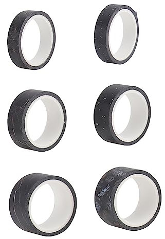 Homoyoyo 6rollen Washi Tape Dekoratives Klebeband Für Hand Account Journaling Und Scrapbooking Einfache Gestaltung Leicht Abziehbar Vielseitig Einsetzbar Basisversion Box