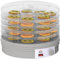 HOMCOM 5 Tier Food Dehydrator, 245W Food Dryer Machine with Adjustable Temperature Control for Drying Fruit, Meat, Vegetable, Jerky and Pet Treat, Grey