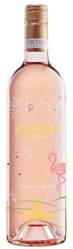 Fortant de France Merlot Rosé Edition Pays d'OC IGP HalbTrocken (1 x 0.75l) (Packung mit 6)