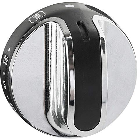 FIND A SPARE Temperature Control Knob Switch for New World Oven Cookers (Black/Silver)