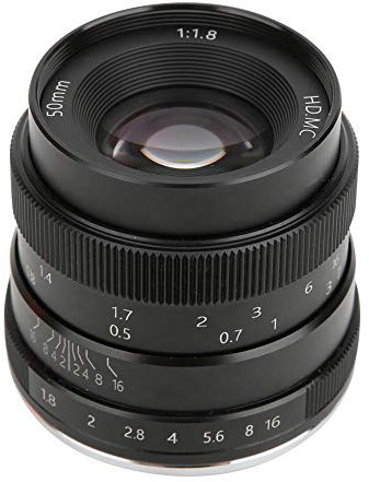 943 Lente focale Fissa F1.8 da 50 mm con Borsa per Obiettivo Mezza Montatura Ritratto Lente focale Fissa Montatura Z per Nikon Z6 Z7 Z50 Fotocamera mirrorless