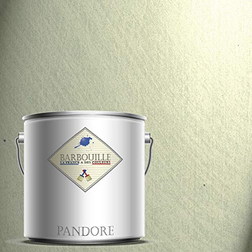 Pandore 2,5 ltr – Perlmutt-Effekt, Metallicfarbe – Platine – Flocon