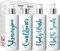 Print Maniacs Mrs Hinch Inspired White Personalised Pump Bottles Bathroom Kitchen Set Shampoo Conditioner (Teal)