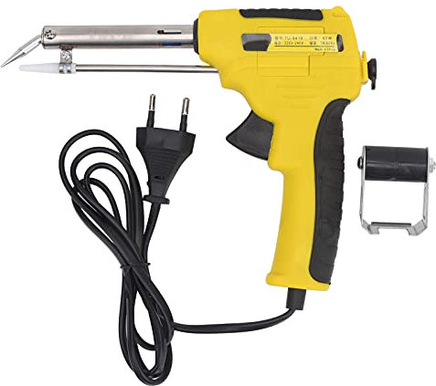 Kit de Pistolet à Souder TU-941B-60W, Pistolet à étain avec Chauffage Externe Portatif avec Support Amovible, Convient pour le Soudage, la Réparation D'appareils Ménagers, Prise UE 220V