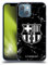 Head Case Designs Licenciado Oficialmente FC Barcelona Mármol Negro Patrones de Cresta Caso Funda de Gel Suave Compatible con Apple iPhone 13