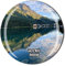 Kühlschrankmagnet See, St. Moritz, Schweiz, Kristall, Touristen, Souvenir, Geschenk-Kollektion, Kühlschrankmagnet, magnetischer Aufkleber