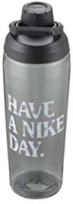 Nike Unisex - Adult TR Hypercharge Chug Bottle Water Bottle, Anthracite/Black/Light Marine, 709 ml
