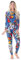 Rocky Thermounterwäsche für Damen (Thermo-Unterhosen-Set) Hemd & Hose, Basisschicht mit Leggings/Hose, Ski/Extreme Kälte (geometrisch – klein)