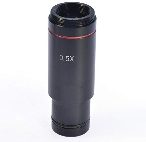 Yinchus 0,5 XC Mount Mikroskop Adapter 23,2 Mm Elektronische Okular Verkleinerung Linse 0,5 X Mikroskop Relais Objektiv für Mikroskop CCD Kamera