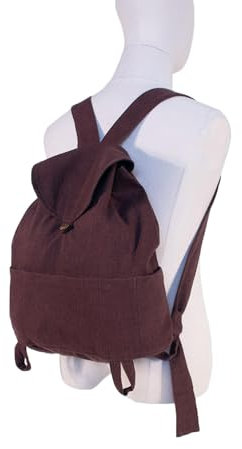 Burgschneider - Rucksack Capsus - Braun (Standard, Unisex, Baumwolle) Mittelalter Fantasy - Adventurer