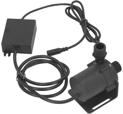 Bomba de Agua sin Escobillas CC, Bomba de Agua Sumergible sin Escobillas de 24 V CC con Interfaz de Rosca G1/2, Bomba de Circulación de Agua para de Ducha con Calentador