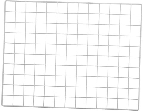 PRETYZOOM Panel De Rejilla Metálica para Organizador De Pared Decoración para Habitaciones y Diseño y