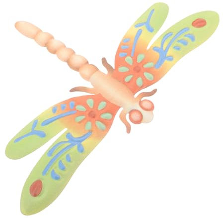 Levemolo Iron Dragonfly Metal Wall Art Decor Outdoor Hanging Sculpture for Garden Patio Home Unique Dragonfly Wall Decor for Artistic Touch