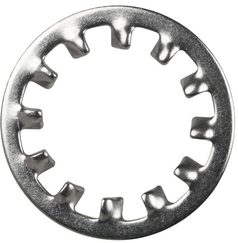 BOUMVID 10 Pièces M20 x 33mm Rondelles de Blocage 304 Acier Inox, Rondelle Dentées Internes, Rondelle à Ressort de Serrage Étoile, Rondelles de Verrouillage à Vitesse Rapide en Acier Inoxydable
