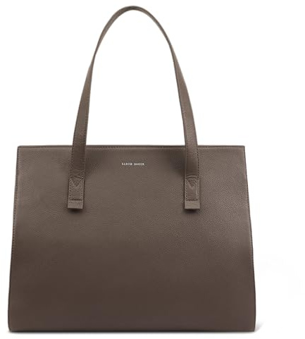 Lloyd Baker London – LALITAH Leather Tote Bag: Women's Timeless Modern Design in 100% Genuine Full Grain Leather with a Full Zip Closure