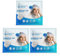 HEALTHONMED Shampoo Cap Rinse Free (Pack of 3)