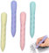 OHREN 4 Stück Dreieckradierer Grip,Weicher 2B-Radierer,Radierer Radiergummi Set,Weicher Radierer, Aesthetic Radiergummis, Dreieck Radiergummi für Schule, Skizzen, Gemälden, Künsten 10 × 1.5cm