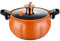 Kalastussaari Mini-Schnellkochtopf, 8l-Kürbistopf, schneller Heizdrucktopf mit Schlossgriffen, Nicht-Schicht-Stockpot mit Deckel für Gas, Induktion, elektrische Herdkürbistopf
