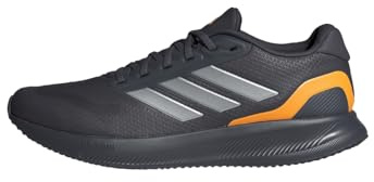 adidas Herren Runfalcon 5 Running Shoes, Aurora Onix/Iron met./Lucid Tangerine, 47 1/3 EU