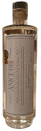 Anice 01 secco, distillato a base di Anice Verde Marchigiano, Menta, Finocchietto Selvatico, Mela di Camerino, Liquirizia, Arancia Dolce, da 70 cl, 45% Vol, C&E Italian Distillery