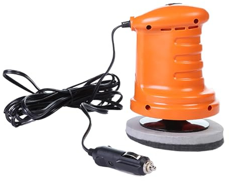 Polisseuse Voiture Polisseuse 12 Volts Pour Automobile | Disque de Polissage Multisurface pour Marbre Verre Motos Cuir Bois Métal Sols et Rénovation Mobilier