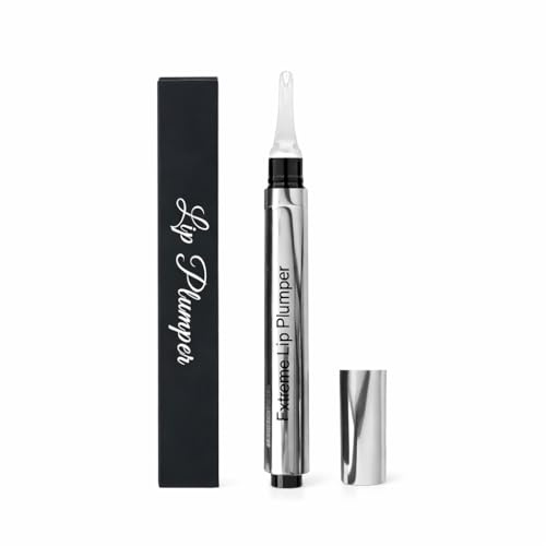 Lip Plumper Lipgloss mit SPF20 PA++, Sofortiger Plumping-Effekt, Lippenpflege mit Hyaluron, Kollagen & Peptid, Lipgloss-Ersatz Für Volumen & Glanz, Ideal Als Lippen-Make-up Basis, 10ml