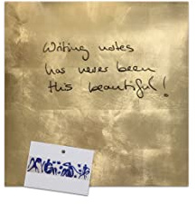 Gold Magnetwand/Whiteboard/Pinnwand